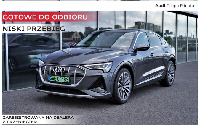 lubuskie Audi e-tron cena 219000 przebieg: 17940, rok produkcji 2021 z Jeziorany